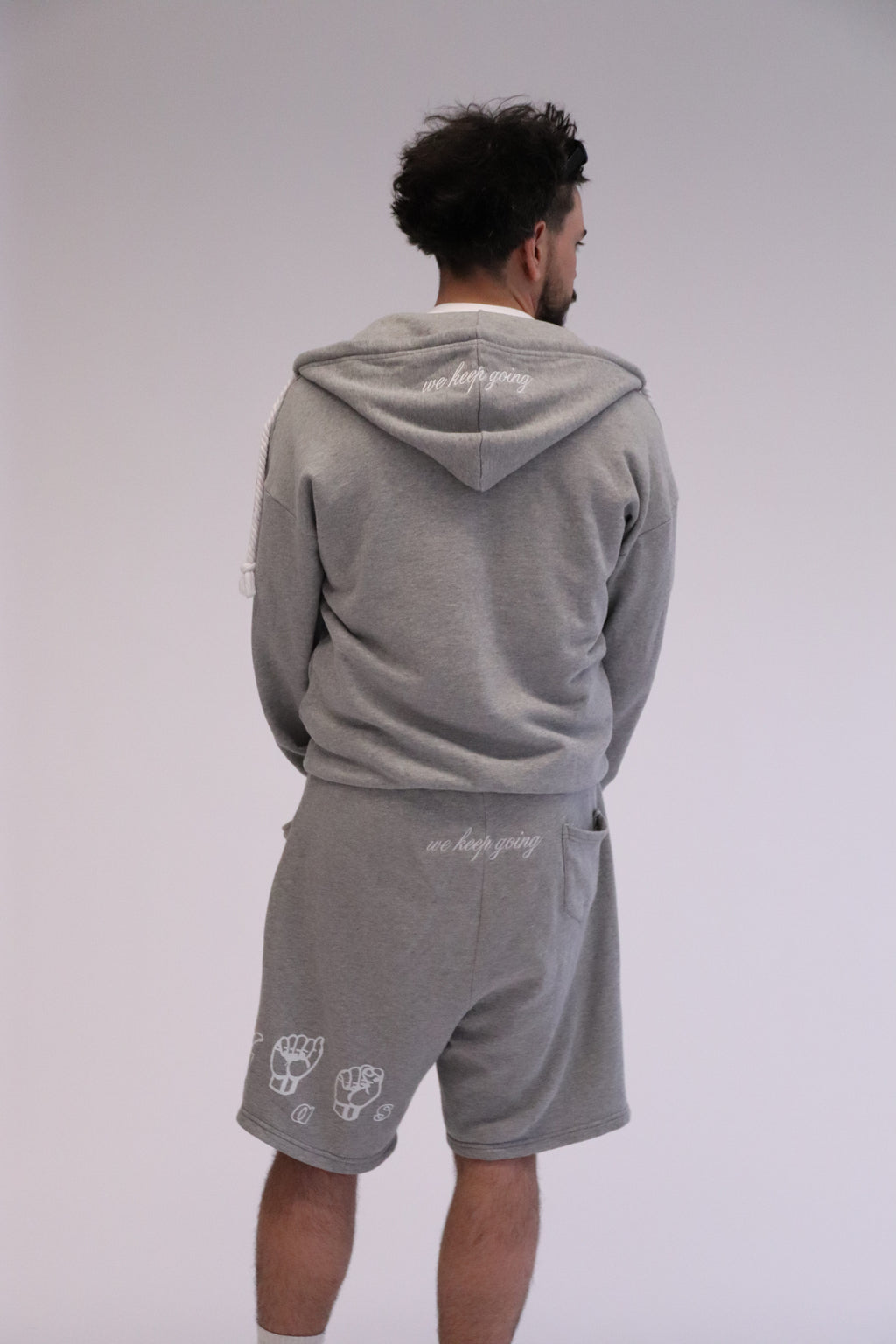 ASL SHORTS [HEATHER GREY]