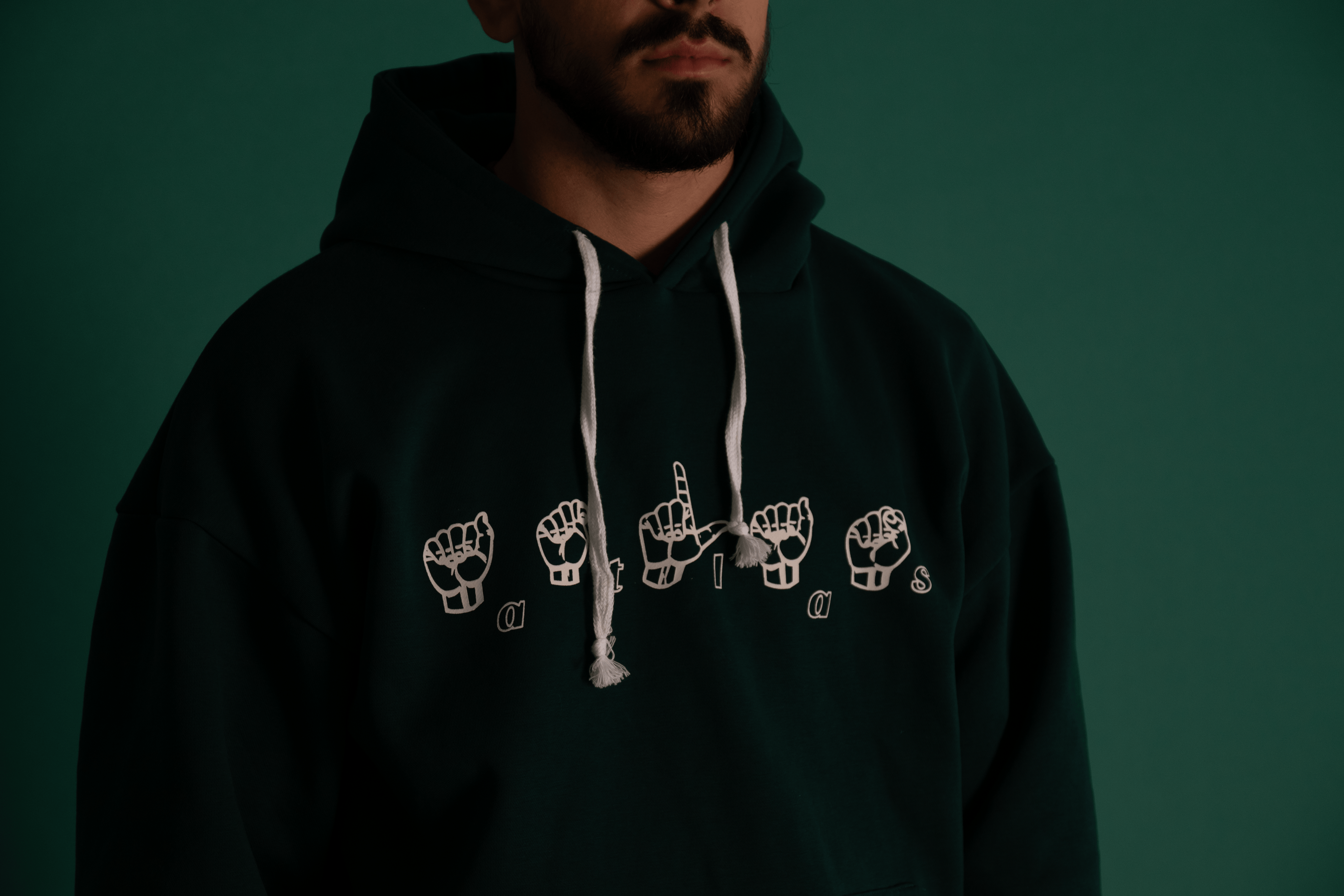 ASL HOODIE [FOREST GREEN]