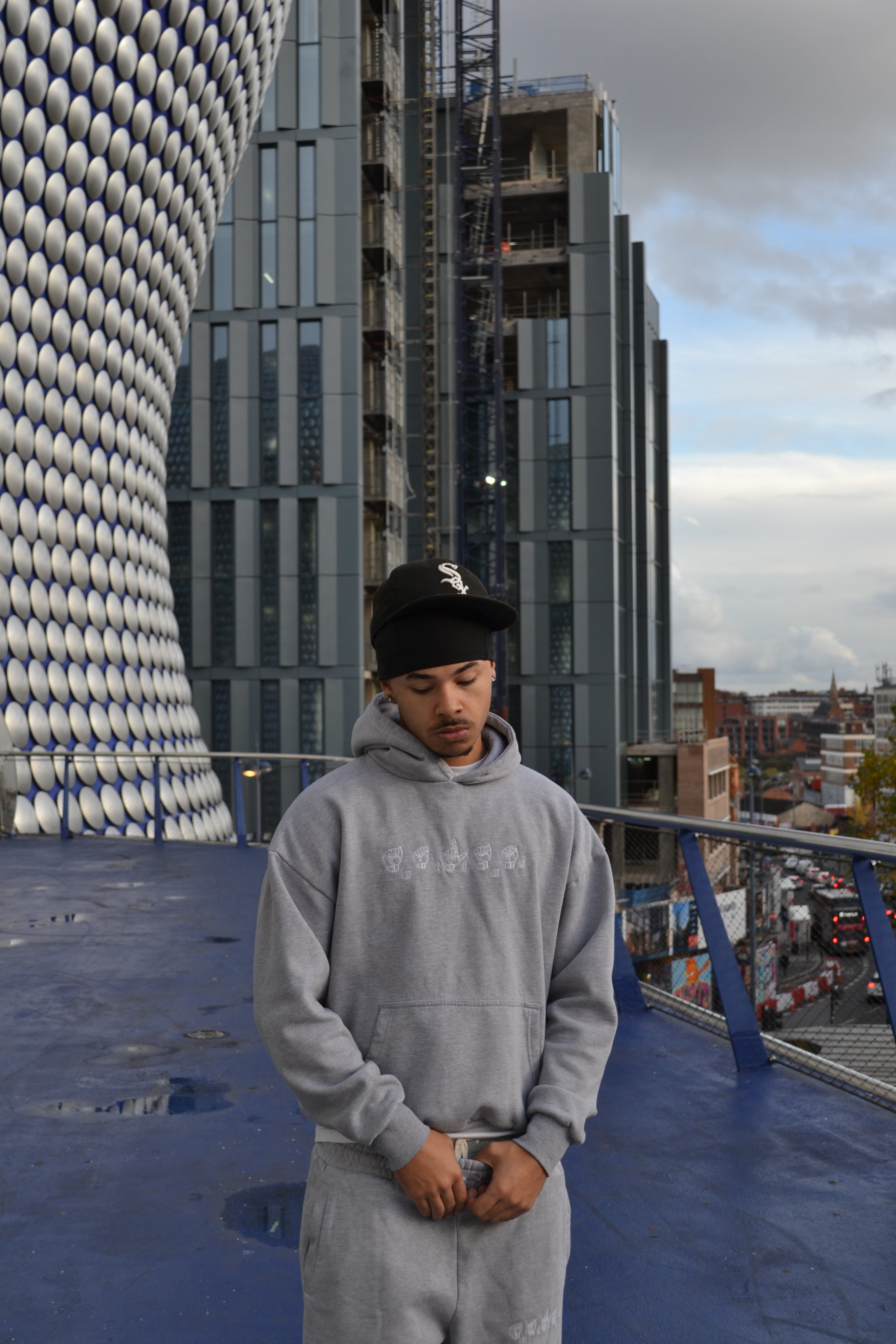 ASL HOODIE [HEATHER GREY]