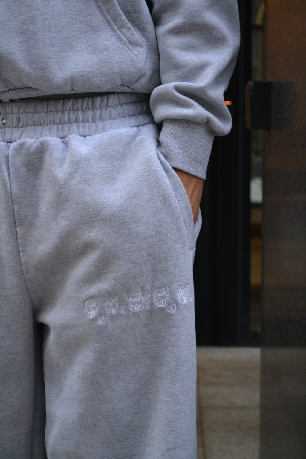 ASL JOGGERS [HEATHER GREY]